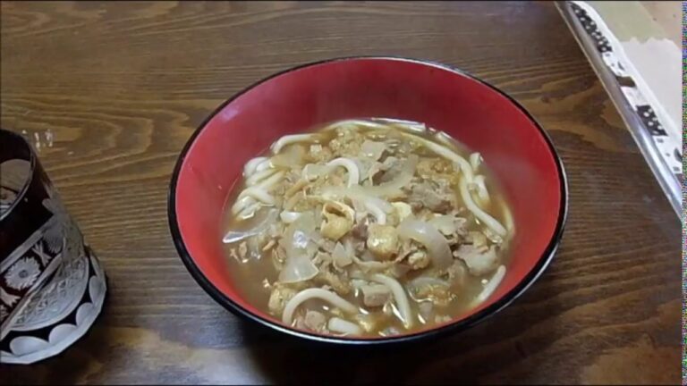 カレーうどん　作り方　麺つゆで簡単！絶品！