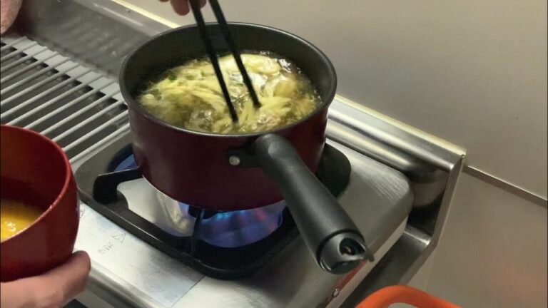 【簡単中華卵スープ】吹きこぼれ