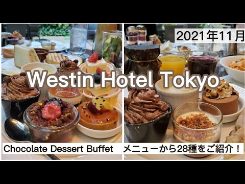 【ウェスティンホテル東京】チョコレートデザートブッフェ11月から28種類をご紹介~ザ・テラス～
