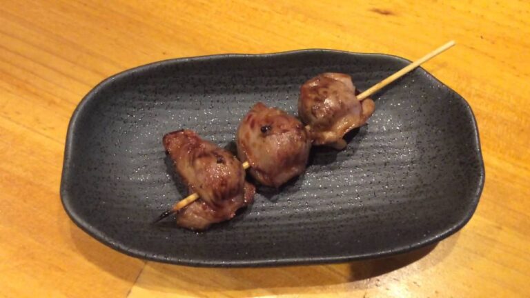 【天下一鳥・茨城・串焼き】つくば鷄の砂肝  串焼き150円