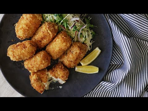 【レシピ】キノコとベーコンのチーズクリームコロッケの作り方