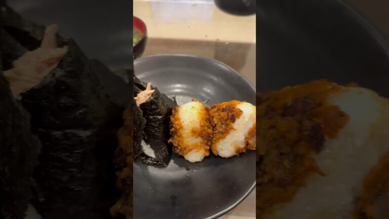 ツナマヨと味噌の焼きおにぎり作った#おにぎり#手作り#和食#一人暮らし