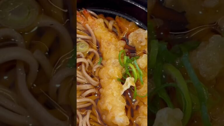 JAPANESE SOBA( おいしい　えひ" 天ぷらそば)