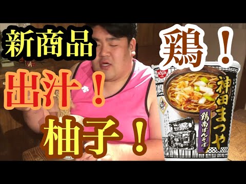 【もぐもぐもっち】神田まつや 鶏南ばんそばを食べてみた！【新商品】