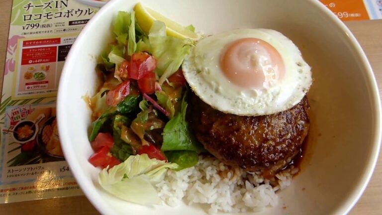 ガストのハワイ州観光局公認メニュー「チーズ IN ロコモコボウル」