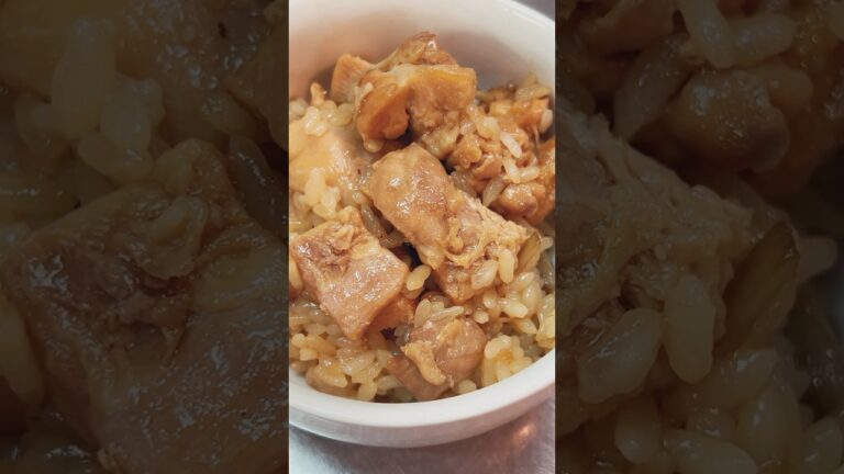 【鶏ごぼうごはん】爽やか風味で混ぜごはん美味しい💓💓💓