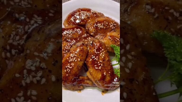 【お酒のおつまみ】甘辛手羽先の唐揚げ【ご飯が進む】