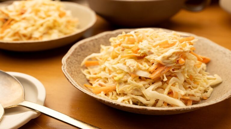 【風味が最高】苦手な野菜がいくらでも食べられる『和風コールスロー』