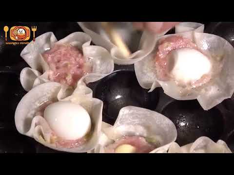 皆でワイワイ！たこ焼き器を使ったオープン餃子が楽しい美味い！【調理時間:約5分】