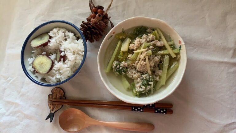 たっぷり白菜と鶏のしょうがスープ♨️【有賀薫レシピ】