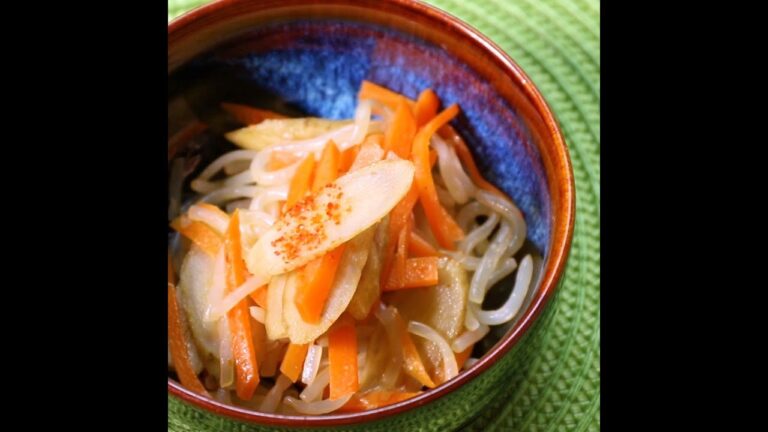 ご飯がすすむ定番おかずこんにゃくと根菜のきんぴら ｜ moguna[モグナ]