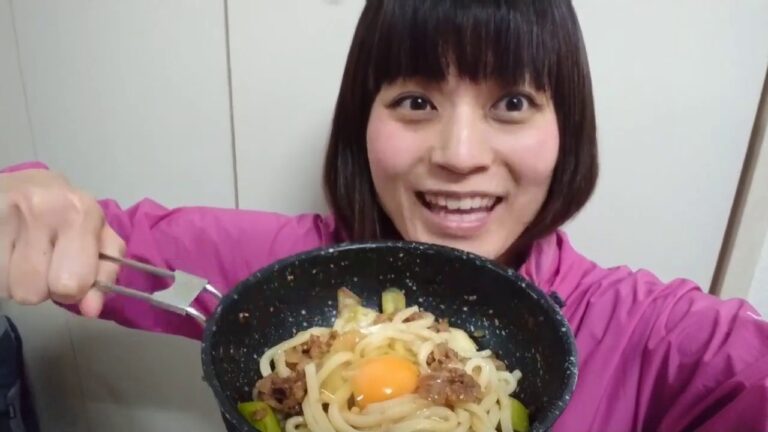 【おうちで山ごはん】超簡単プルコギうどん！ワンバーナー★