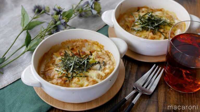 【お餅の味噌チーズグラタン】ホワイトソースいらず！お餅の消費にも♪｜macaroni（マカロニ）