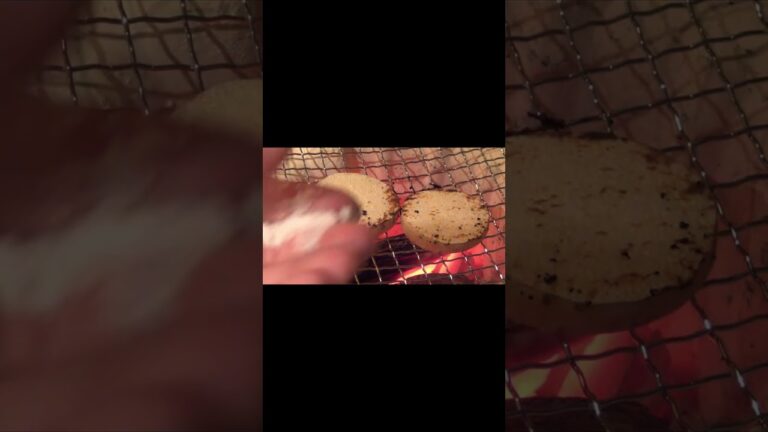 【七輪で呑む】長芋素焼き越前塩とゆかりバター　#shorts