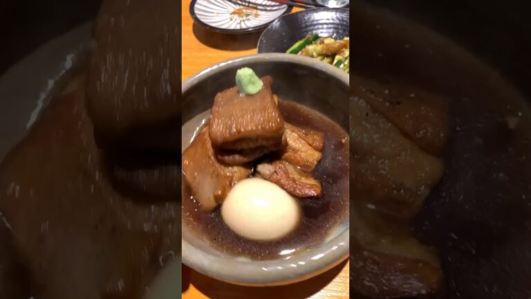 至高のグルメ！『豚の角煮』