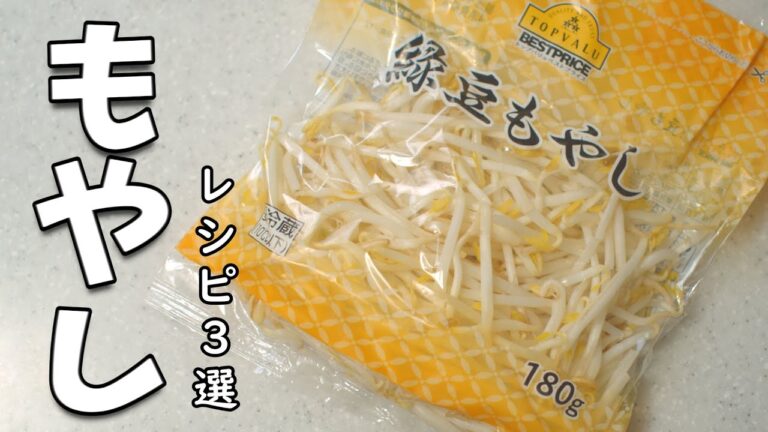 1袋9円のもやしが 主食に大変身!!  簡単 絶品 レシピ