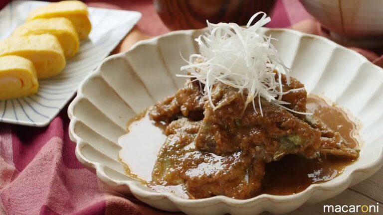 濃厚さがたまらない！ さんまの たっぷり ごま 味噌煮 のレシピ 作り方