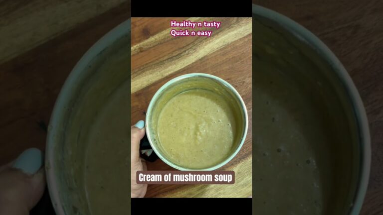Make it in 15mins #mushroom #mushroomrecipe #soup #winterspecial #food #recipe #cooking #healthyfood