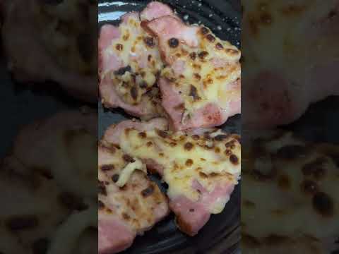 #Shorts 厚切りベーコンのチーズ焼きの作り方！！