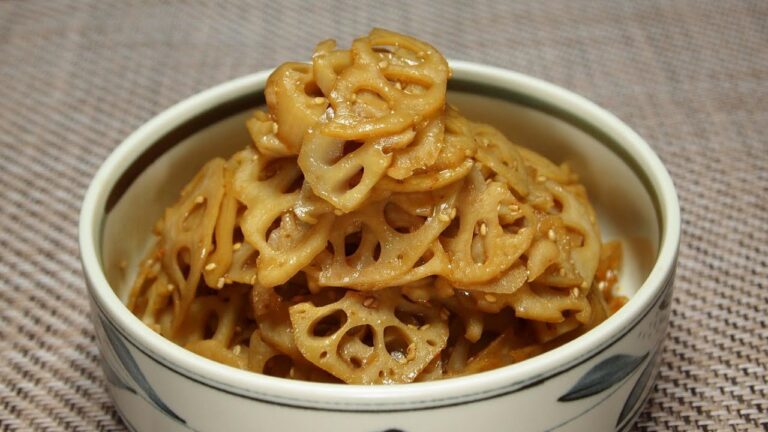 作り置き　惣菜【れんこんのきんぴら】の作り方