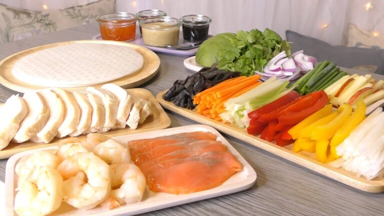 【お料理】生春巻きパーティーの準備をします！