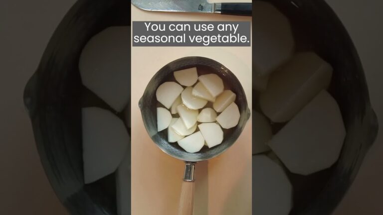 Turnip Surinagashi with Salmon | カブすりながしとサーモン