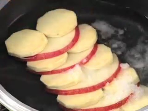 りんごとさつまいもの重ね煮
