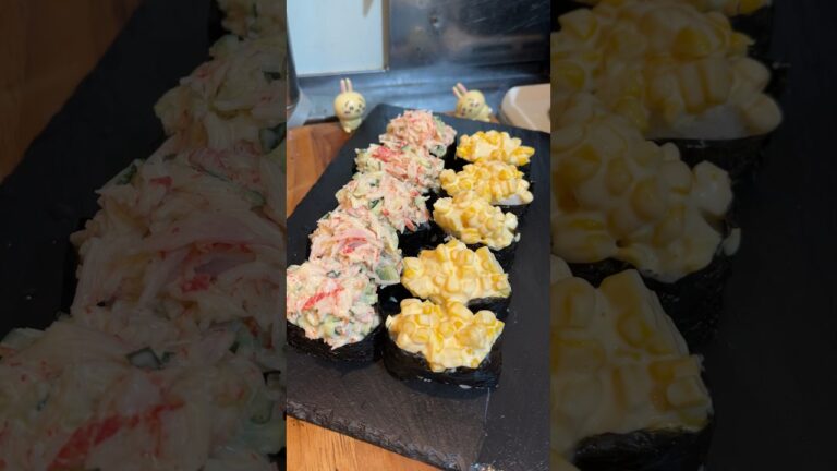 子供も大人も好きな軍艦巻き作った結果ww #shorts