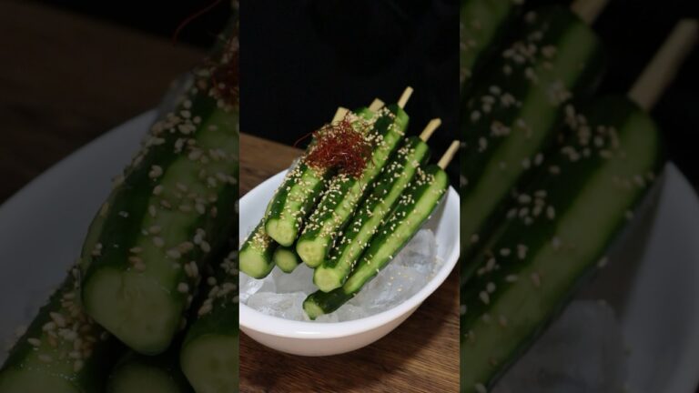 きゅうりの1本漬け#きゅうりアレンジ #音ハメ#iwannabeyoursrave  #asmr #food #料理動画 #short