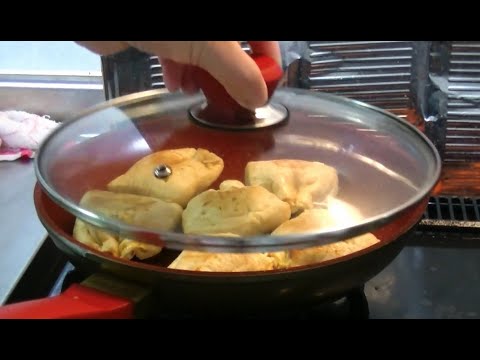 納豆・チーズ入り油揚げ焼き　2020年5月4日