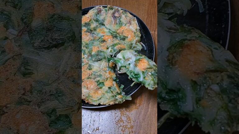 豆腐チヂミ作ってみた。 #shorts #簡単レシピ