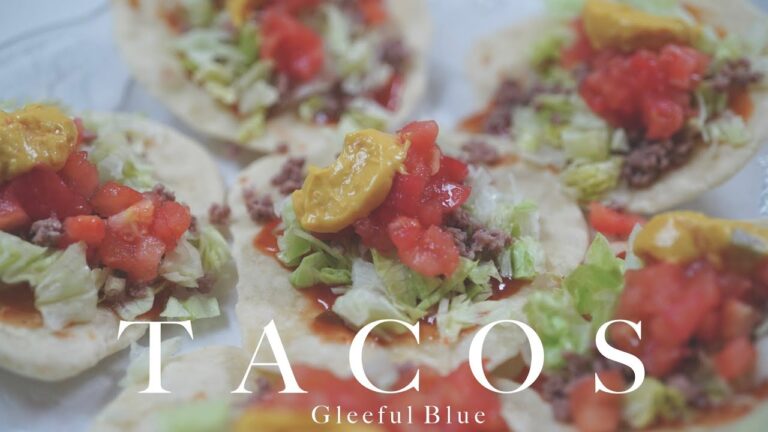 薄力粉で簡単！タコスの作り方☆How to make taco