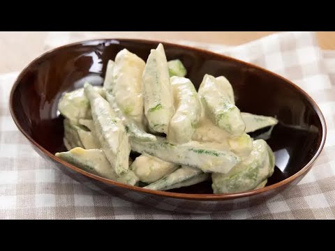 オクラとアボカドのマヨポンサラダ