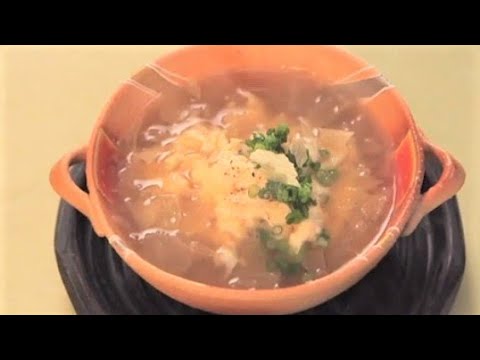 ゆば和風オニオングラタンスープ