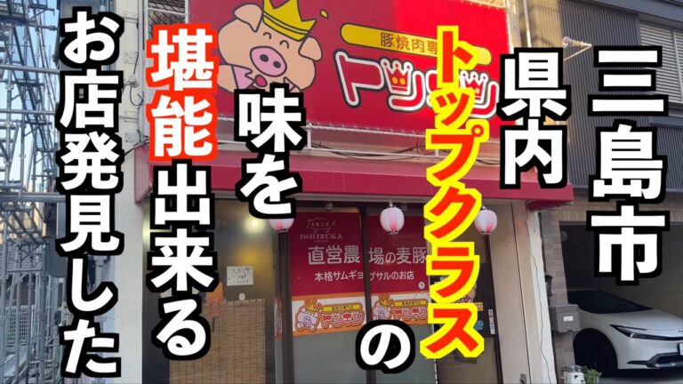 注意！！芸能人御用達！このお店を味わうともう他にいけなくなる！そんなお店【三島市トンキン】