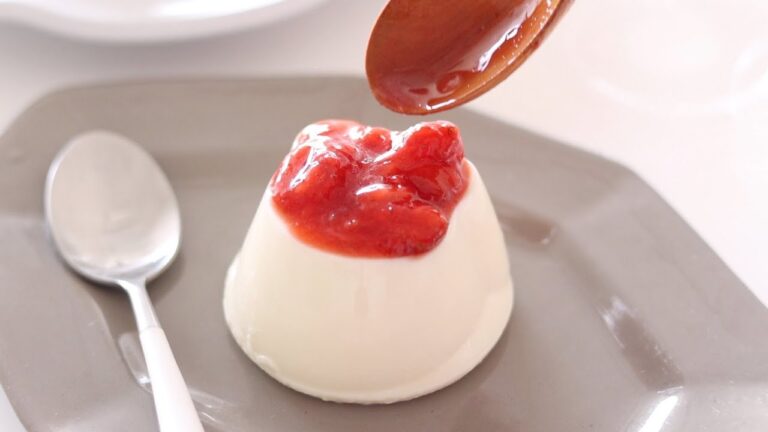 オーブンなし！濃厚いちごミルクプリンの作り方