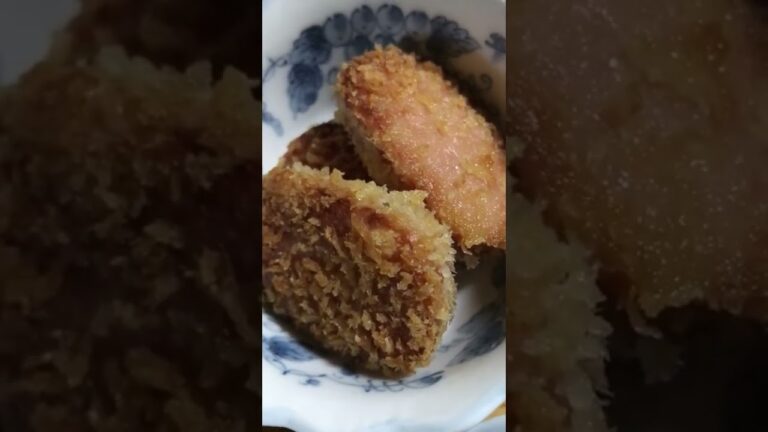 魚肉ソーセージのフライ