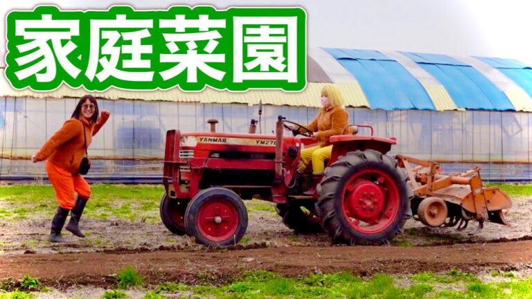 北海道の広すぎる家庭菜園【土づくり・40種類の野菜を定植】