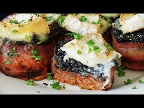 【カラフル三層】ひとくちイカスミリゾット🦑