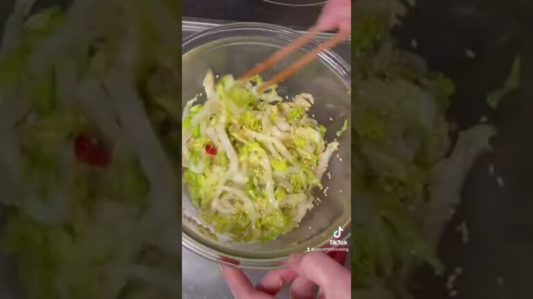 【簡単レシピ】白ゴマたっぷり無限白菜【おつまみ/副菜】