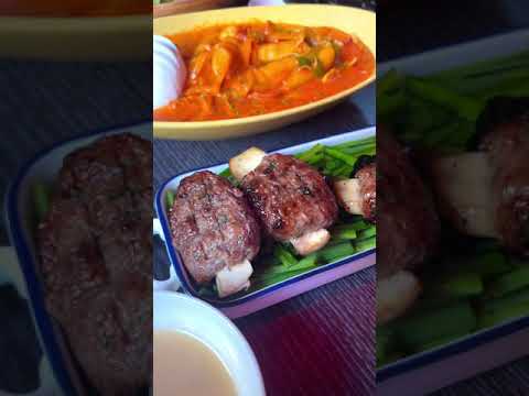 【新大久保】超ボリューミーなランチセット！【コルモク食堂】