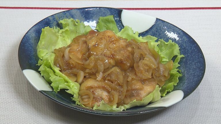 鶏肉と玉ねぎのだしうま煮（2019年11月21日）