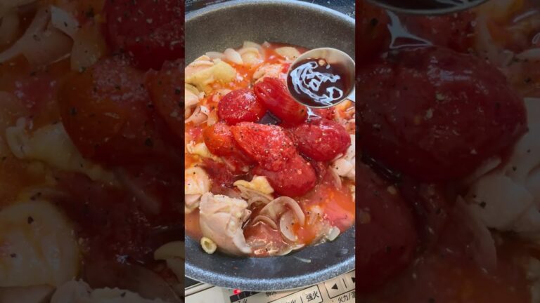 【洋食レシピ】チキンのトマト煮込み #大五郎飯 #shorts
