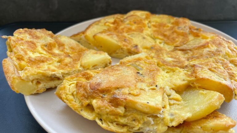 【スペイン風オムレツ】じゃが芋でボリューム満点！スペインの定番！スパニッシュオムレツ