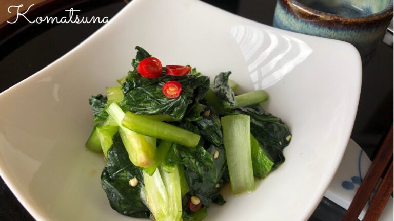 【小松菜の漬物】ご飯やお酒がモリモリ進む🍻🍚ピリ辛の⏰3.5時間#作り置きレシピ