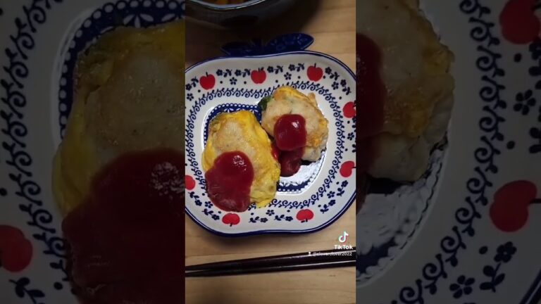 今日の晩ごはん。鶏ささみのチーズピカタ、かぼちゃの煮物。今日も台所暑かった～😓