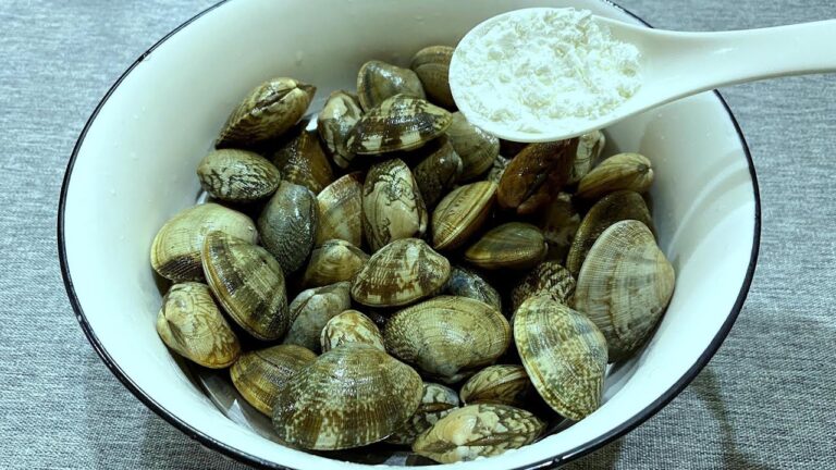 清洗花蛤時，切記別直接放鹽，老漁民教我三妙招，花蛤自動瘋狂吐泥沙，【美食小玉】，#花蛤食譜，#花蛤料理，#花蛤的做法，#food，#美食，#烹飪教學，#花蛤家常做法爆炒，#辣炒花甲花蛤，#花甲，#花蛤