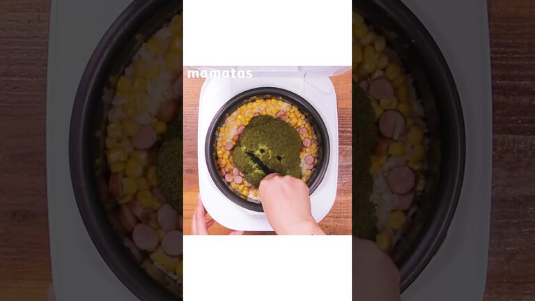 【丸ごと】ブロッコリー炊き込みご飯 #shorts