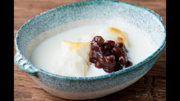 数秒でわかる「ミルクぜんざい」の作り方