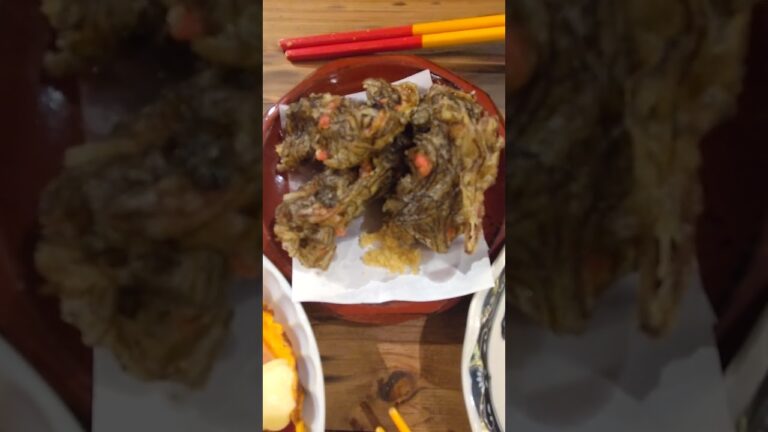 もずくの天ぷら🌺